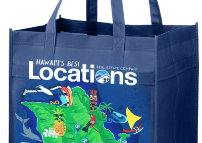 OAHU MAP TOTE