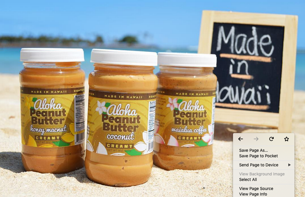 Aloha Peanut Butter